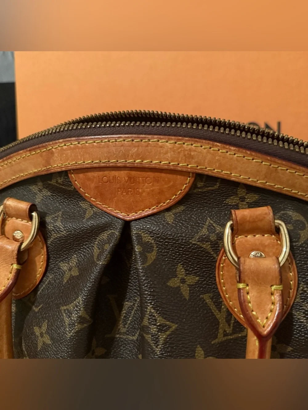 Louis Vuitton Monogram Top Handled Handbag Tivoli PM - Picture 3 of 4